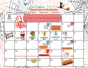 ✨October 2025 Activity Calendar ✨